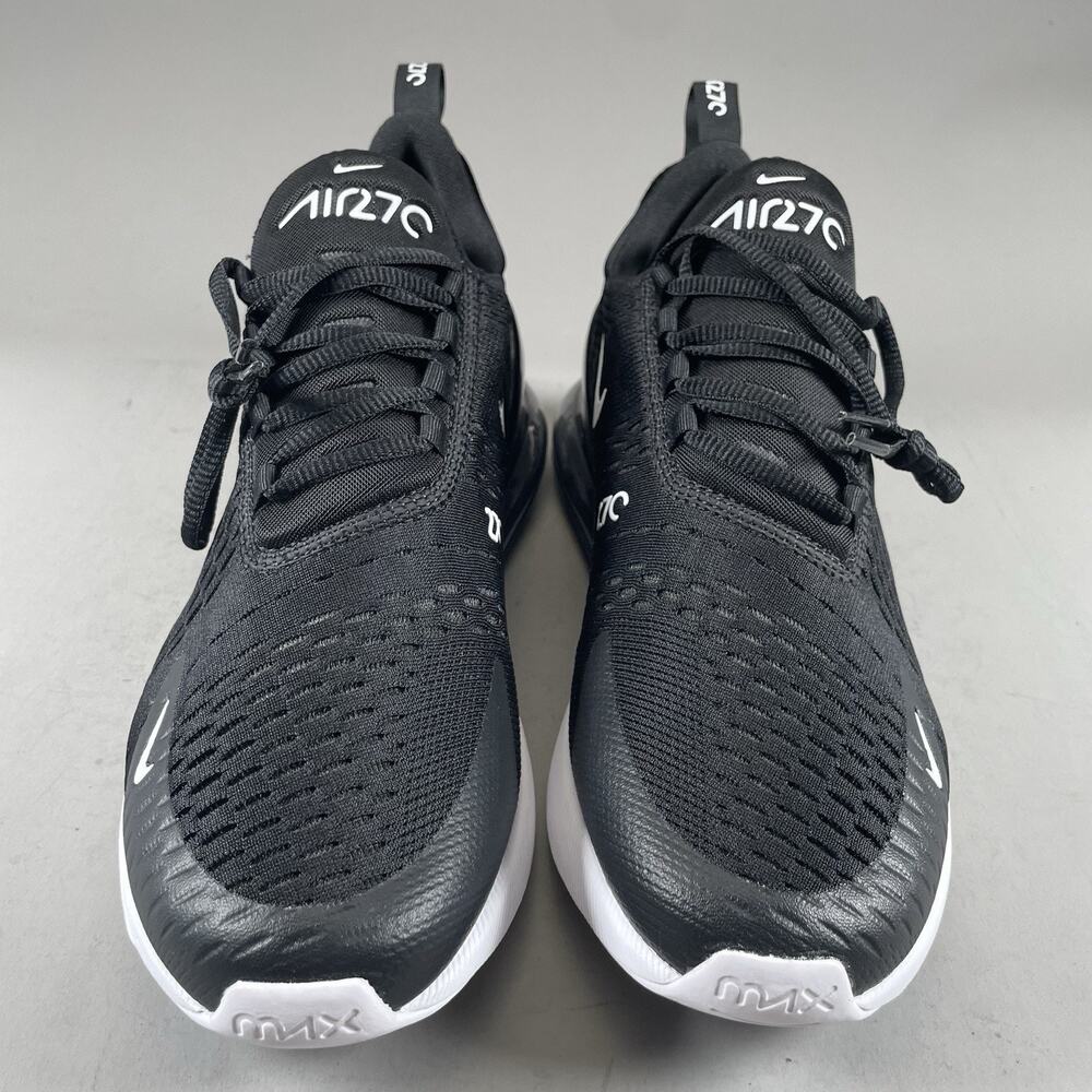 Womens 12 Mens 10.5 Nike Air Max 270 Black White Running Shoes Athletic Sneakers - Picture 2 of 9